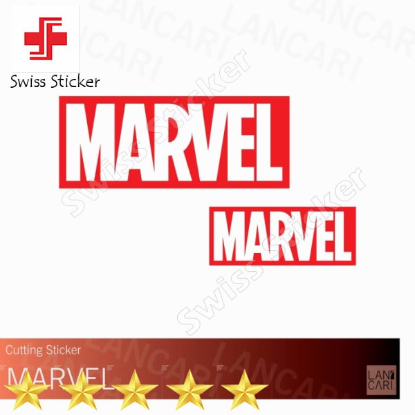 

Murah Sticker Cutting Marvel Comic Vinyl Cut Stiker - Merah Elegan