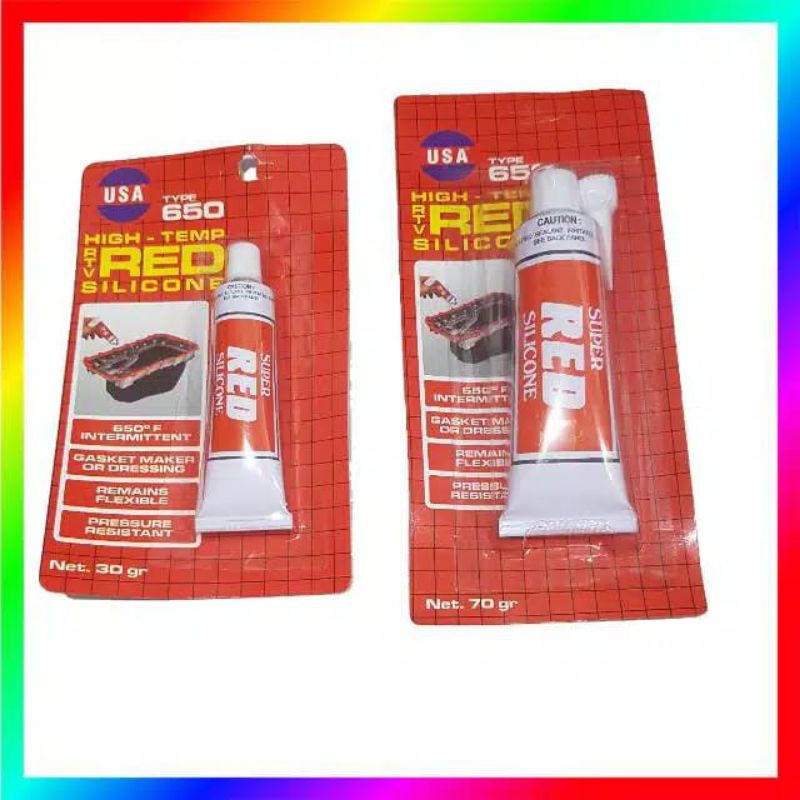 

Super Red Silicone 30 gr