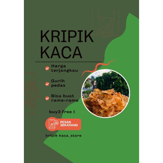 

KERIPIK KACA 250 gram KRIUK HOT | KERIPIK KACA SEHAH | KERIPIK KACA ORIGINAL | KRIPCA | KERIPIK