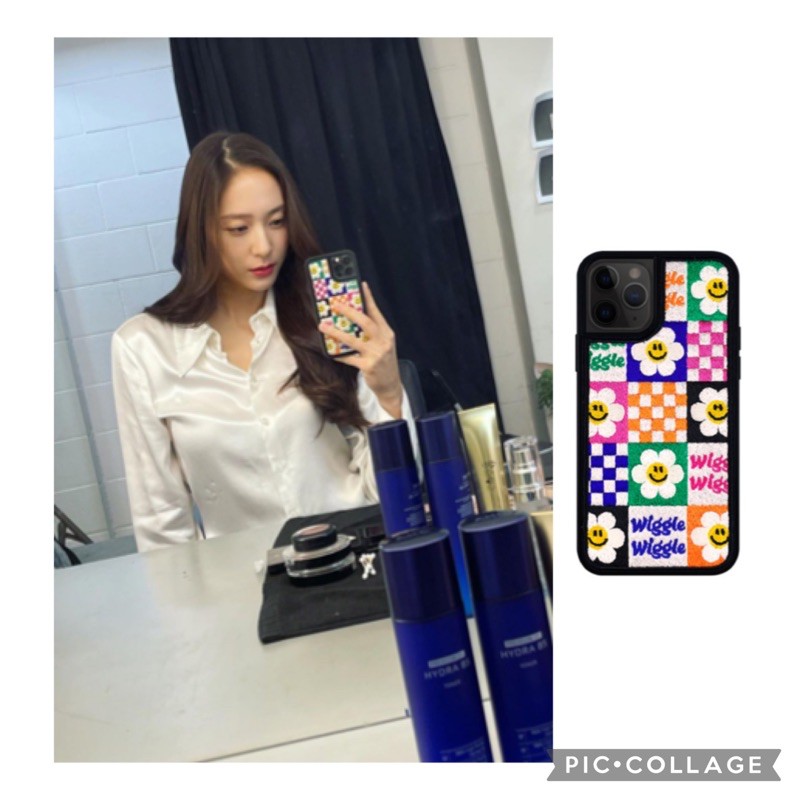 F(x) Krystal smile flower custom phone case