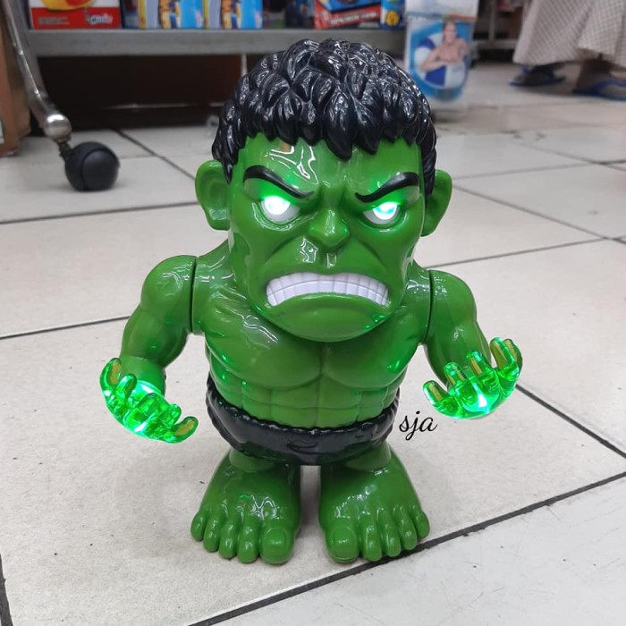 PROMO EKSKLUSIF Mainan Hulk Joget  Mainan Anak  Mainan Anak Cowok  Anak Laki2 BERKUALITAS