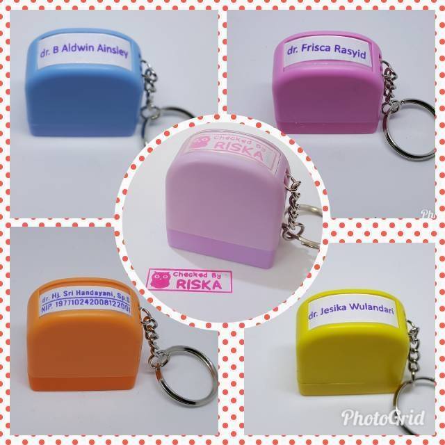 STEMPEL NAMA PROFESI GANTUNGAN KUNCI UKURAN KOTAK Shopee STEMPEL NAMA PROFESI GANTUNGAN KUNCI UKURAN KOTAK Shopee