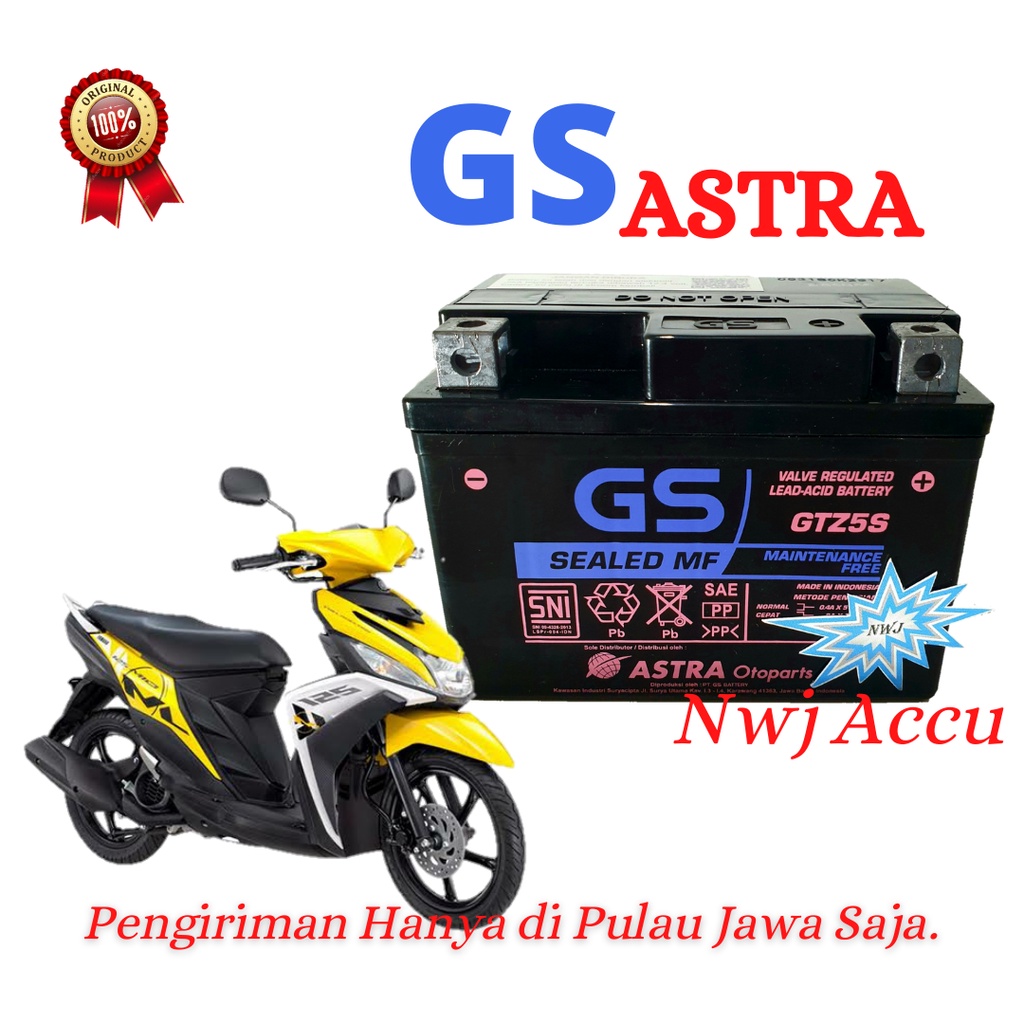 Jual Aki Motor Yamaha Mio M3 Mio J Mio S Mio Z Xeon X-Ride Fino Mio