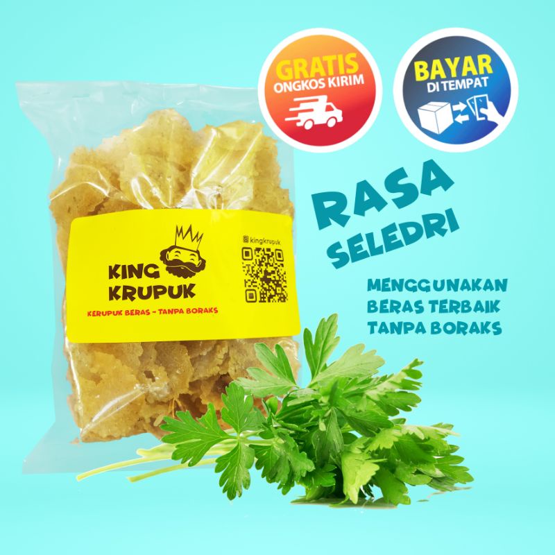 

KERUPUK GENDAR | KARAK | KERUPUK PULI | KERUPUK BERAS - RASA SELEDRI