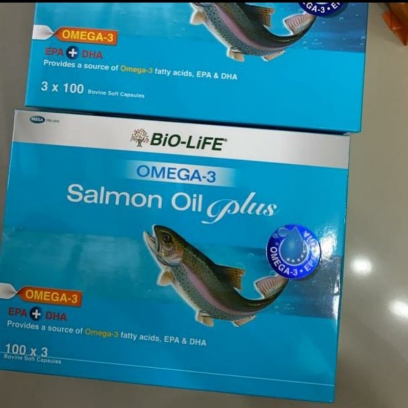 Bio Life Omega 3 Fish Oil 1000mg 100s x 3