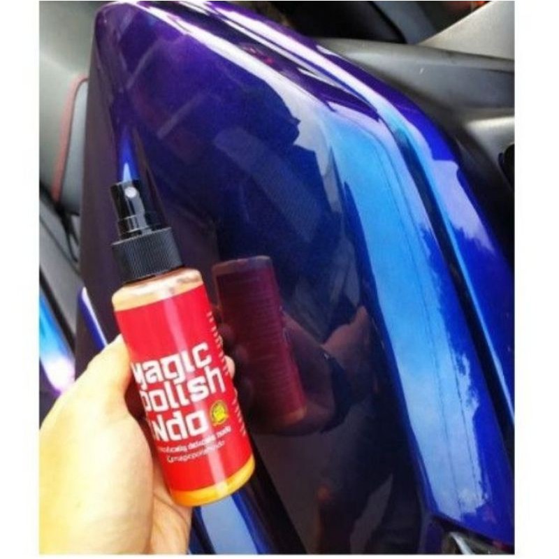 Magic polish indo pengkilap body halus body kasar plus kain microfiber