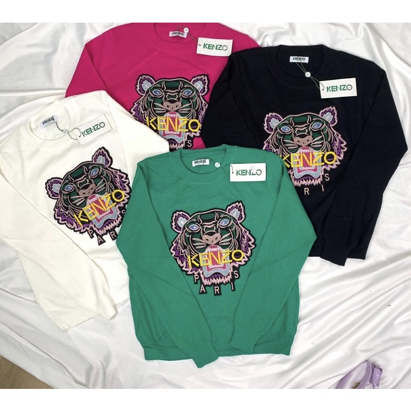 ATASAN WANITA RAJUT BORDIR/SWEATER KENZO WANITA