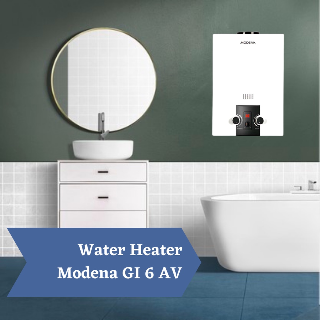 Water Heater Penghangat Air Modena GI 6 AV