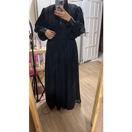 FLORENCE DRESS PREWEDDING BRIDESMAID ALA KOREA VINTAGE-Req Kak Mei Hitam