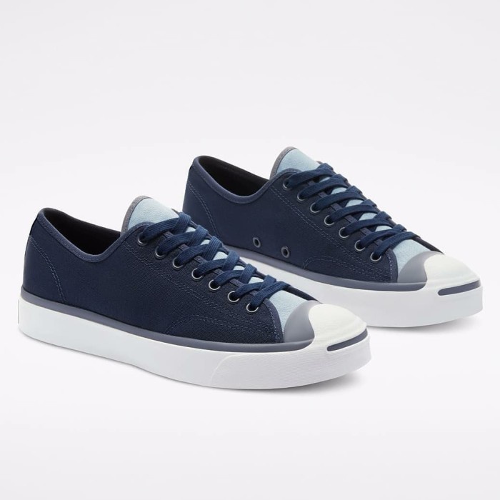 SEPATU CONVERSE ORIGINAL BNIB RESMI / CONVERSE JACK PURCELL OX NAVY WHITE SIZE 41-44