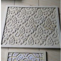 Terbaru cetakan panel dinding 3D ornamen masjid / lisplang/ hiasan pilar/ hiasan dinding60×50 / 75x6