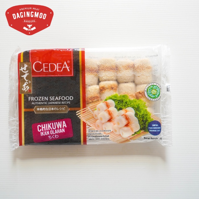 

Cedea Chikuwa Ikan 500gr / Cedea Steamboat Ikan Celup-Celup 500gr