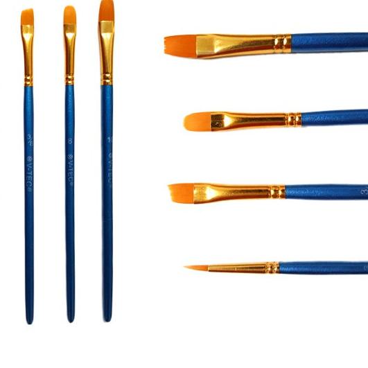 

2.2 Brands Festival V-Tec Brush A0270 Set 4 / Kuas Lukis Set 4