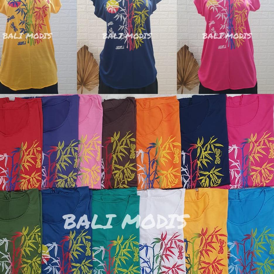[KODE CYHMZ] BAJU ATASAN KAOS BAMBU BALI L