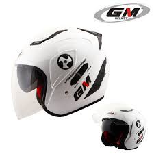 HELM GM INTERCEPTOR SOLID WHITE