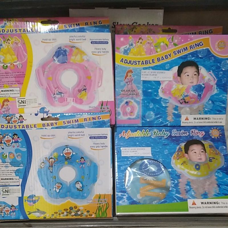 Neckring baby swim ring pelampung anak bayi ban renang leher