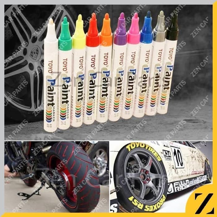 

Spidol Ban toyo paint marker Sa101 original import E012-Kuning