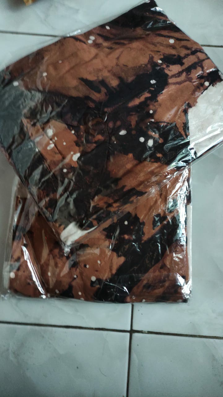 Kemeja Batik Semi Sutra Lengan Panjang M L Xl Xxl