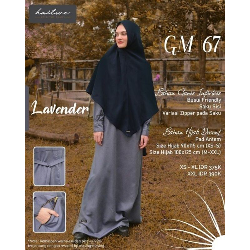 BISA COD - GAMIS HAITWO GM 067 HAIHAI FASHION MUSLIM