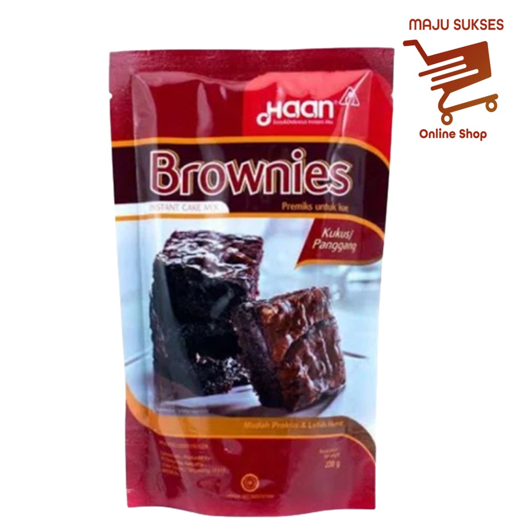 

Haan Tepung Premiks Kue Brownies 230 g