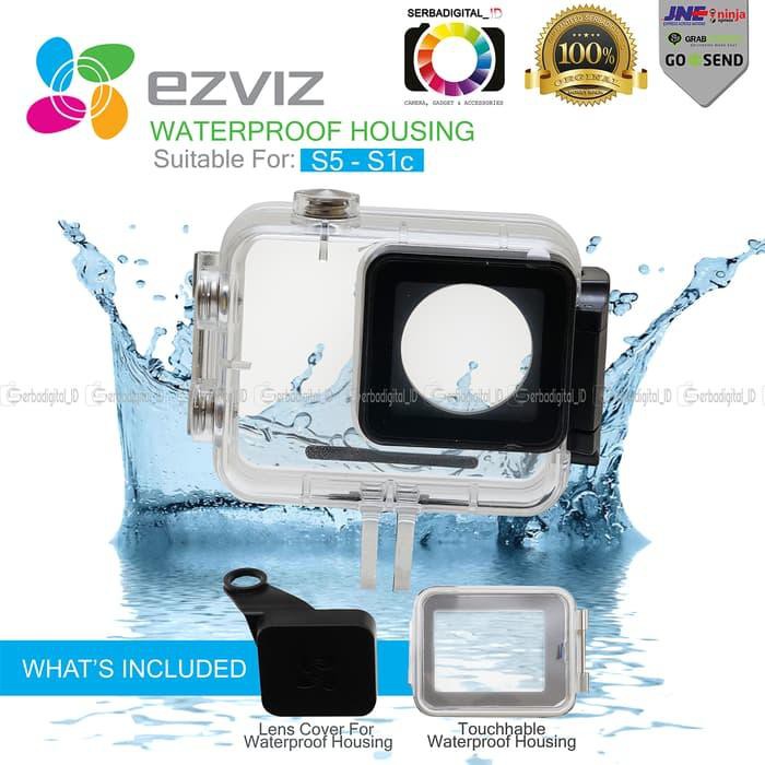 Promo EZVIZ Waterproof Case Original Touch Screen Action Camera For S5/S1c Limited