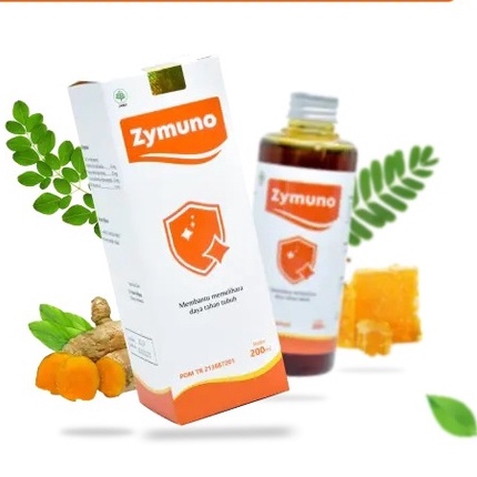 ZYMUNO HERBAL ORIGINAL VITAMIN TINGKATKAN DAYA TAHAN IMUN TUBUH 100% ASLI