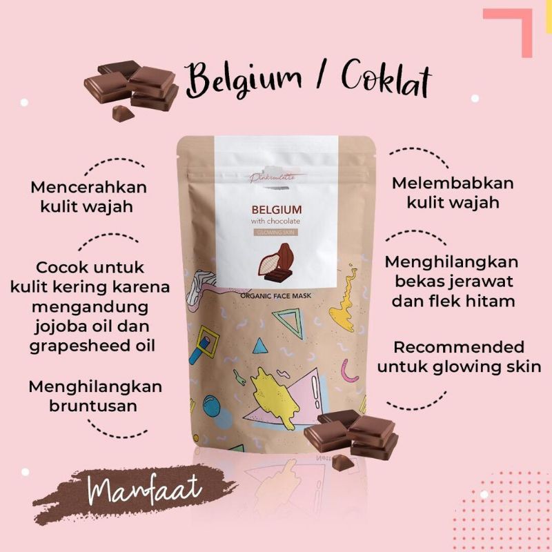 READY STOCK Masker Wajah PINKROULETTE Viral di TikTok