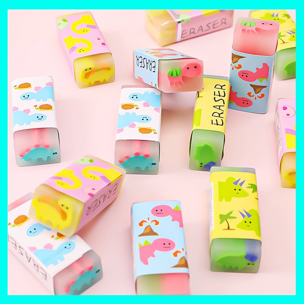

Penghapus Pensil Motif Cartoon Litte Dinosaurus - Penghapus Pencil Lucu