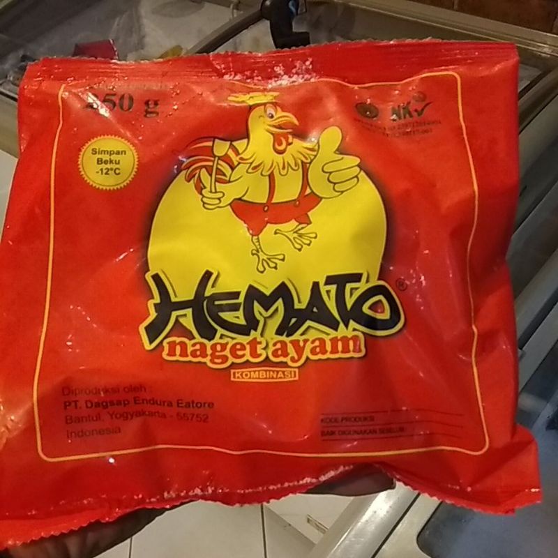 

HEMATO CHICKEN NUGGET / NUGGET AYAM / 250 G