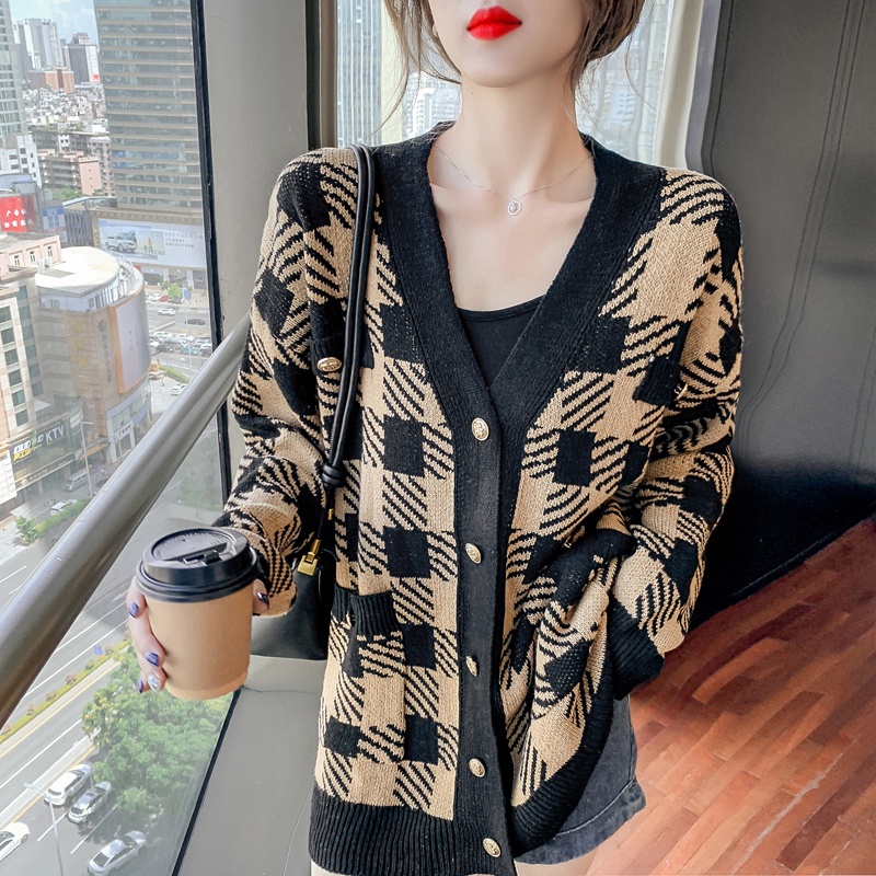 KARAKOREA 6338 Oversized Knit Premium Cardigan/Korean Women Cardigan/Kardi Rajut