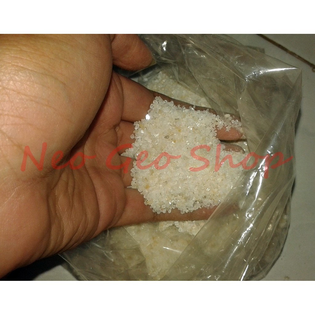 Pasir Silika Silica Putih Aquascape / Aquarium akuarium air terjun