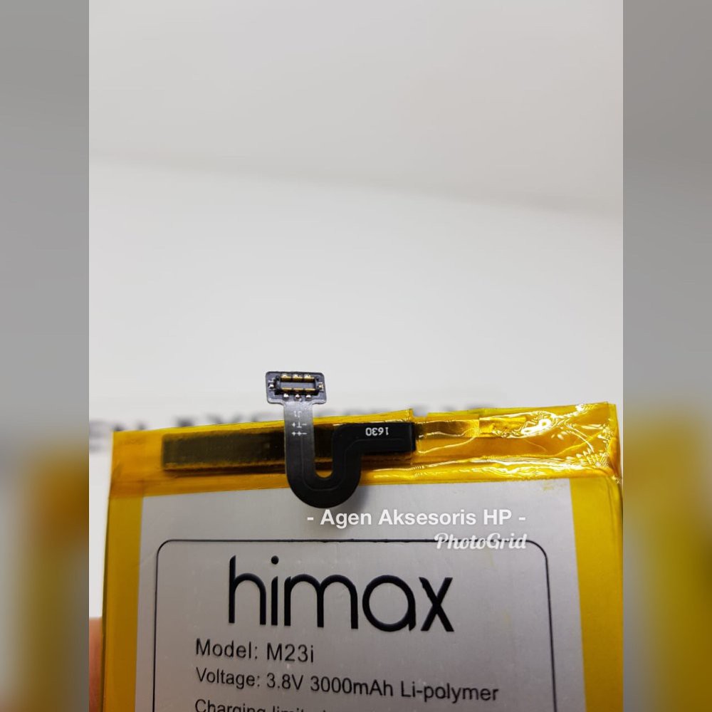 Baterai Himax M23i Batre Himax H3 Plus Battery ORIGINAL 2 IC 3000mAh