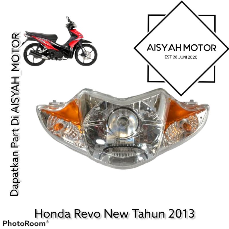 Reflektor Lampu Depan Honda Revo Absolute New Tahun 2013