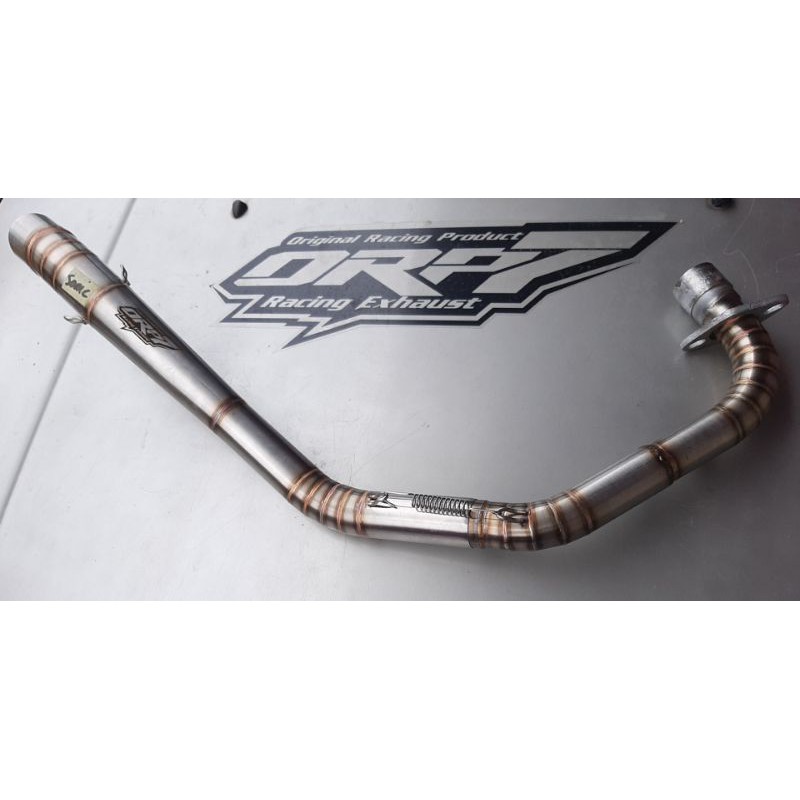 Header Leheran Knalpot Honda Sonic 150 Underbone Supra GTR Full Stainles-3