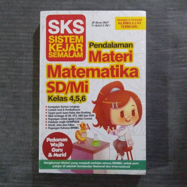 Sks Pendalaman Materi Matematika Sd Mi 4 5 6 Shopee Indonesia