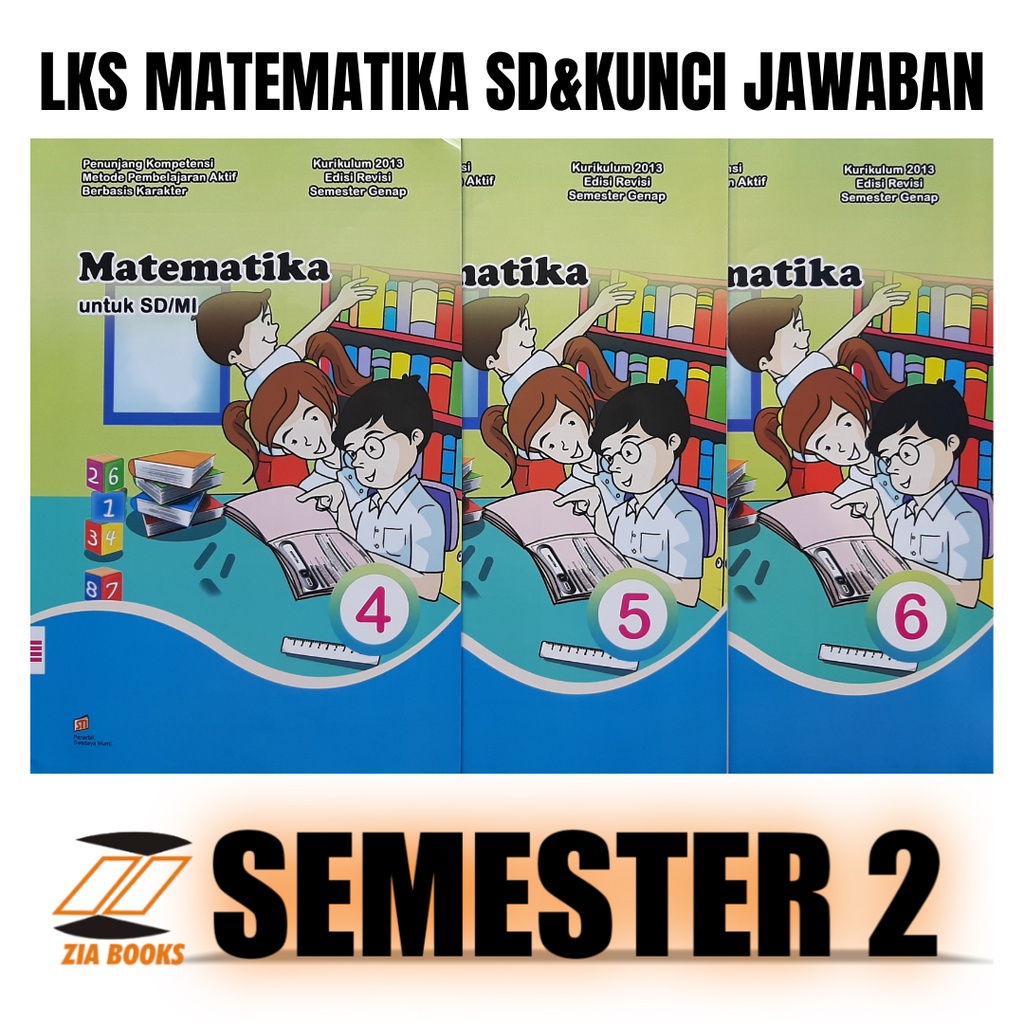 Jual Buku Lks Matematika Sd Semester Kelas Penerbit Swadaya