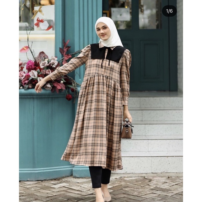 karnika midi dress geulis preloved / heavenlights / wearing klamby