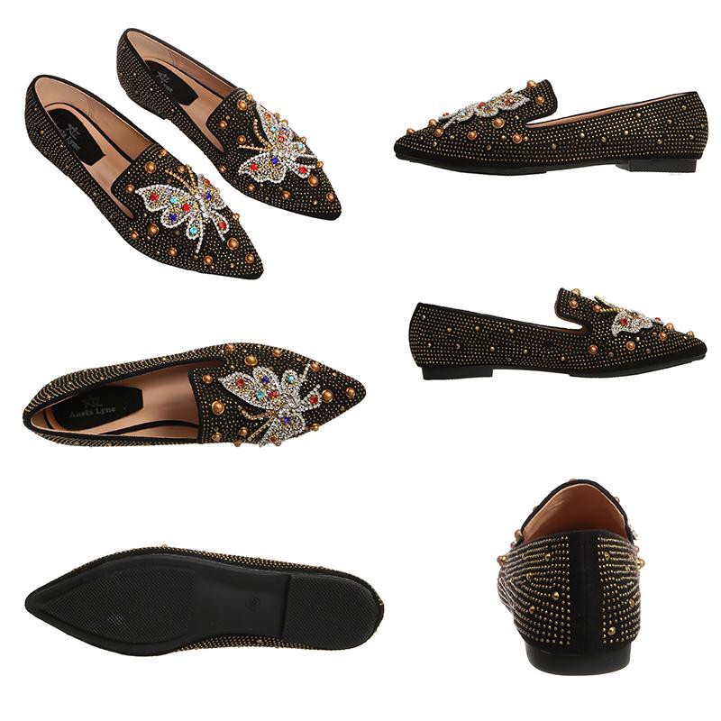 SEPATU FLAT SHOES ANELA LYNE ELEGAND 3251-2