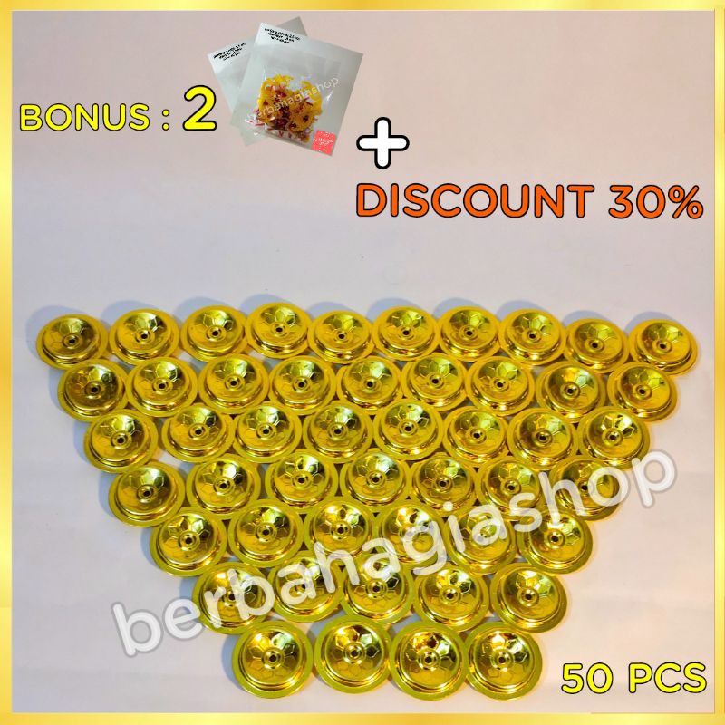 Pelampung Sumbu Minyak Pelita Premium 50 PCS