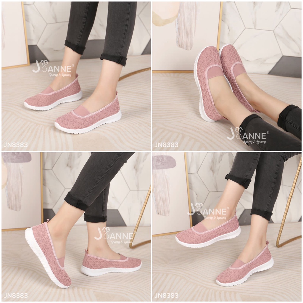 JOANNE FlyKnit Flat Shoes #JN8383 ORIGINAL