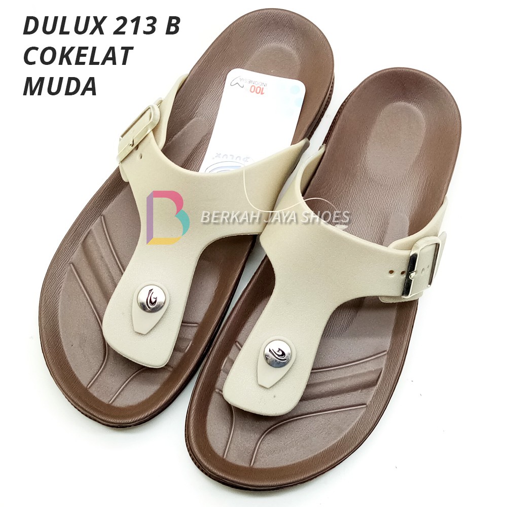 Sandal Wanita - Sandal Karet Wanita - Sandal Jepit Karet Wanita Dulux 213B Varian Warna