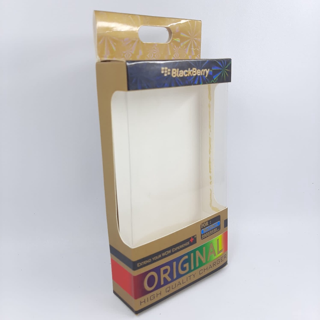 Packing Paking Dus Box Kotak TC Travel Charger Blackberry BB Dakota BB9900