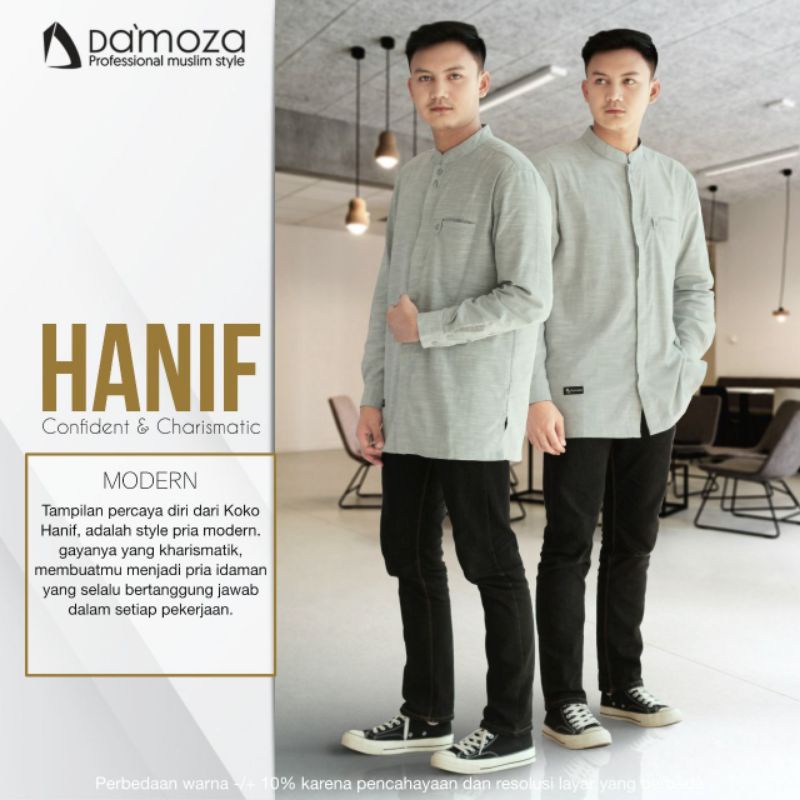 KOKO DAMOZA HANIF MIRAGE GREY DAN KHAKI