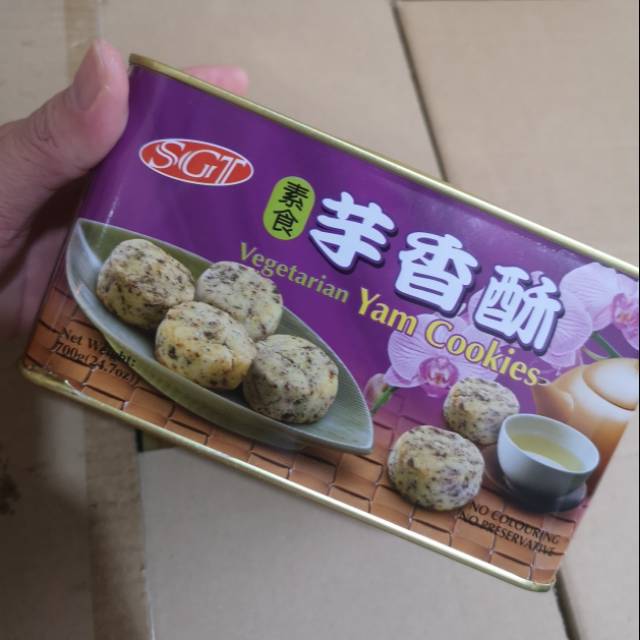 

SGT Yam Cookies Vegetarian (Roti Keladi)