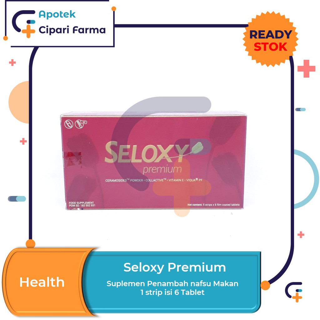 Seloxy Premium Suplemen Kesehatan Kulit | Anti Aging | Vitamin Kulit