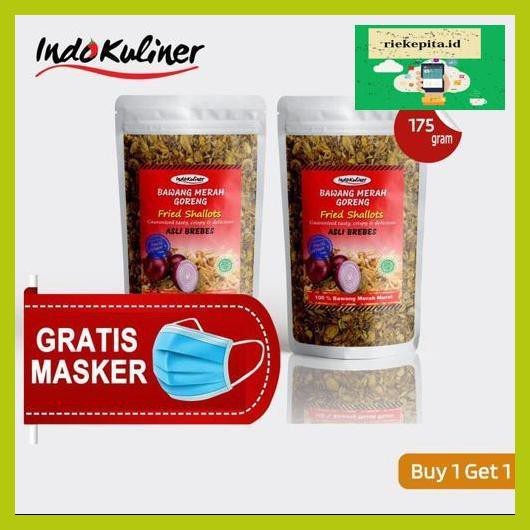 

5Yer67R- Buy 1 Get 1 Bawang Merah Goreng Brebes 175 Gr T7Rty67-