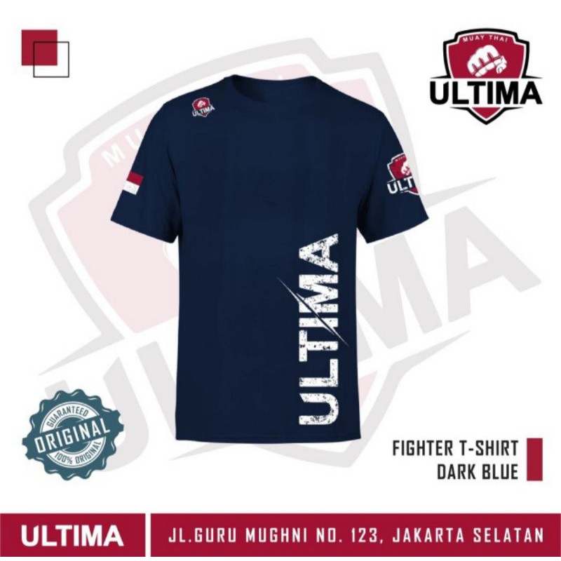T-Shirt Kaos Muay Thai / Boxing / MMA - Ultima Fighter