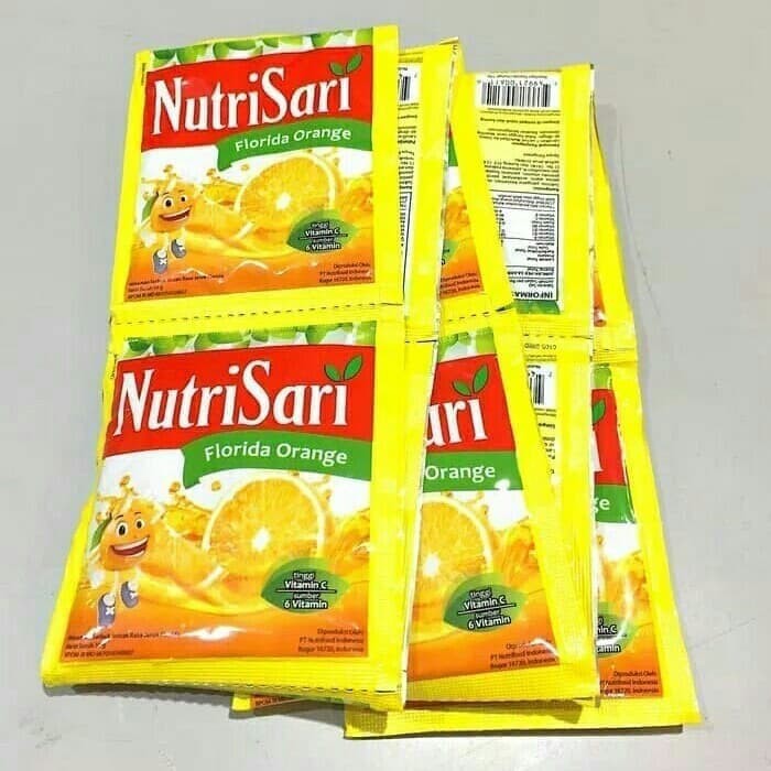 

NUTRISARI FLORIDA ORANGE 14gr 10 Sachet PROMO