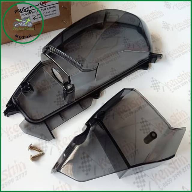 Cover filter hawa yamaha Aerox Lexi transparan Murah