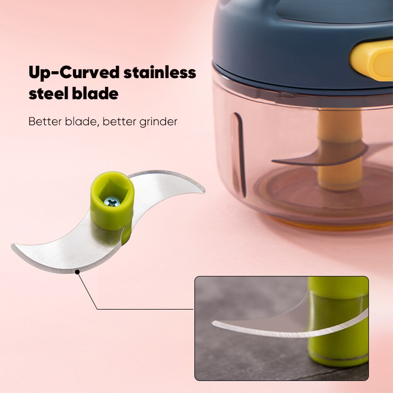 Smartfish Blender Capsule Cutter Food Chooper Pemotong Bumbu Analog